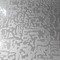 Geätztes antikes kupfernes Edelstahlblech des Grad-304 freies Muster für Tor