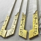 40mm starker Messingtürgriff für das Gravieren des Erschütterungs-Endantiken-Kupfers Bronze