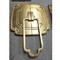 40mm starker Messingtürgriff für das Gravieren des Erschütterungs-Endantiken-Kupfers Bronze