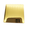 Japanische goldfarbene Spiegel-Edelstahlbleche, superspiegelnde PVD-Beschichtung, titanfarbenes Dekorationsmetall