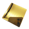 Japanische goldfarbene Spiegel-Edelstahlbleche, superspiegelnde PVD-Beschichtung, titanfarbenes Dekorationsmetall