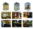 Verschleißfestigkeit farbige Edelstahlblech-Goldradierungs-Spiegel-Platten-Hotel-Dekoration