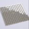 Teilchen-Silber 304 Edelstahl-Mosaik-Fliesen für Badezimmer