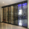 Kundenspezifische kupferne Antike bürstete die temperaturgeregelte Tür der Edelstahl-Wein-Kabinett-4