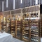 Haarstrich-Messing-Rose Gold Stainless Steel Wine-Kabinett-Kühlschrank 300mm bis 500mm Tiefe