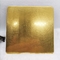 Haarstrich des Goldjis304 färbte Edelstahlblech 3mm