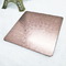 4 * 10 ft Braun gefärbtes Edelstahlblech Pearl Vibration PVD-beschichtete Bleche