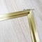 Zr-streift sandstrahlende Edelstahl-Messingordnung 0.4mm für die dekorativen Möbel ab
