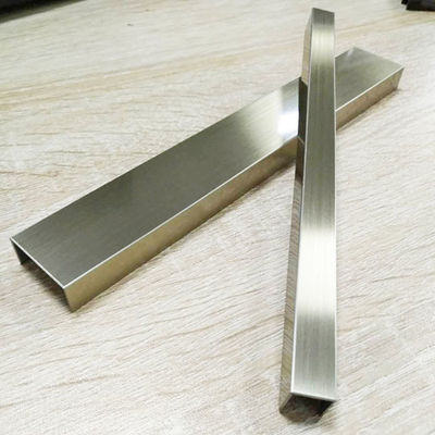 Guter Preis Edelstahl-Ordnung Champagne Golds PVD streift 200cm bis 400cm ab Online