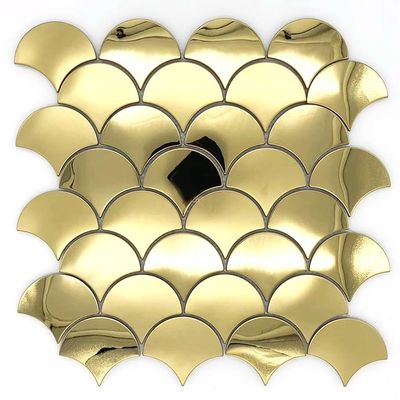 Guter Preis Modernes Hauptentwurfs-Edelstahl-Mosaik-klebende Mosaik-Fliesen Online