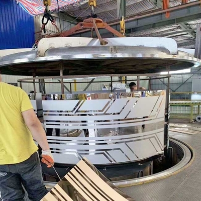 Acid Etching Gold Color Stainless Steel Sheet for Elevator