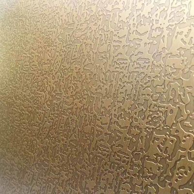 Guter Preis Geätztes antikes kupfernes Edelstahlblech des Grad-304 freies Muster für Tor Online