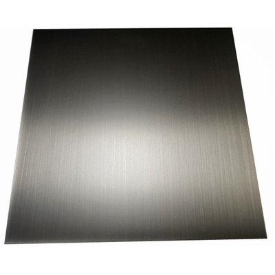 Hand-gebürstetes schwarze Antiken-Bronzefarbedelstahlblech für Innenarchitektur