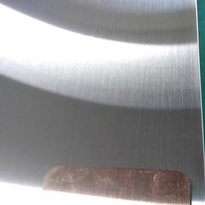 304 8mm 5mm Dicke Satin Bürste Haarlinie Oberfläche Edelstahlbleche 316L 320 Gitter fertiggestellt