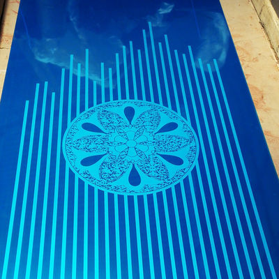 Guter Preis Gold ätzte farbige starke Spiegel-Muster des Edelstahlblech-0.5MM Online