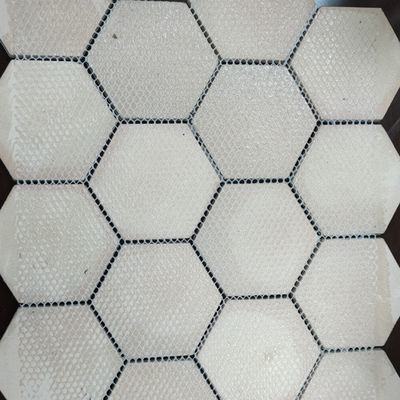 Guter Preis Edelstahl-Hexagon-Mosaik-Fliese für Badezimmer Backsplash Online
