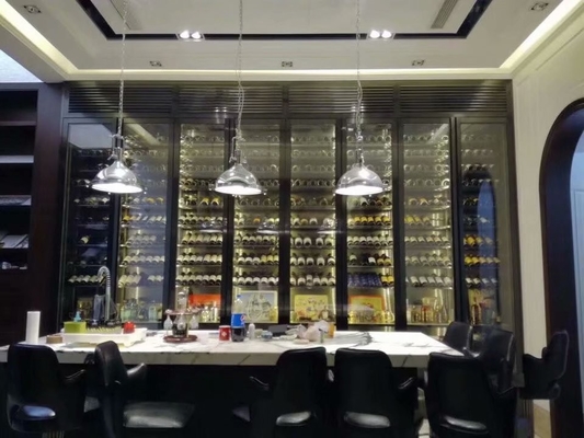 Customized Size Room Temperature Ktv Bar Counter Wine Cabinet