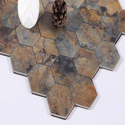Mosaikfliesen aus Edelstahl für Restaurant-Innenarchitektur
