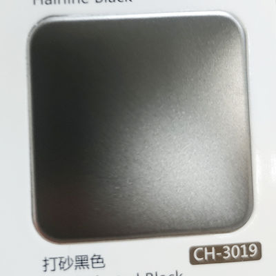 Guter Preis Schwarze Farbe Perle Blasted Satin Finish 304 Edelstahlblech mit Anti-Fingerprint für Luxus Dekoration Online
