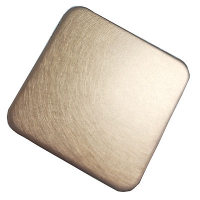 Guter Preis Die Großverkauf-dekorativer Edelstahl kundengebundenes Farbblatt 300 Reihen-Erschütterungs-Kupfer-Hersteller Online