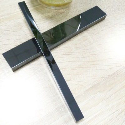 Customized Shaped U Shaped Mirror 316L Stainless Steel Trim Strip For Apartment Decoration