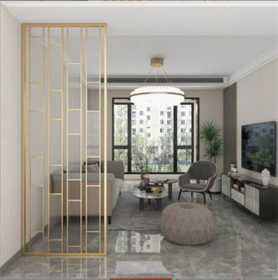 Guter Preis Dekorierte Edelstahl Metall Glasbildschirm Hotel Restaurant Hintergrundwand Online