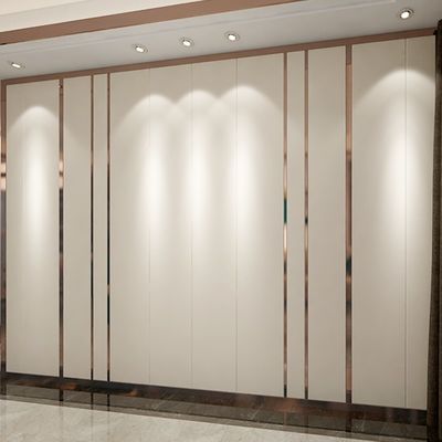 Guter Preis 304 Super 8K Spiegel individuell gestaltet Champagner Gold Messing Schwarz Farbe Edelstahl Fliesen Trim Online