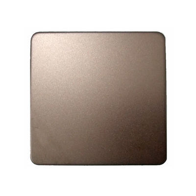 Guter Preis Edelstahl Lifttor Design Sandblasen Roségold Dunkelbraun Online