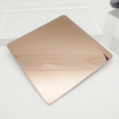 Guter Preis 304 Edelstahl Wanddekorationen rosa Farbe Super 8K Online