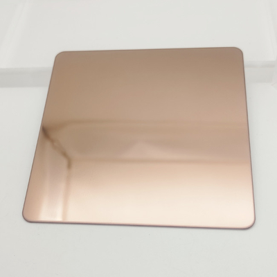 304 Edelstahl-Flachblech aus erweiterter Metall-Fingerprint-PVD-Beschichtung