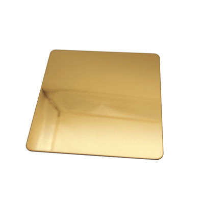 Guter Preis Rote Gold Farbe PVD Beschichtung Stahlblech 304 Edelstahl Foshan China Online