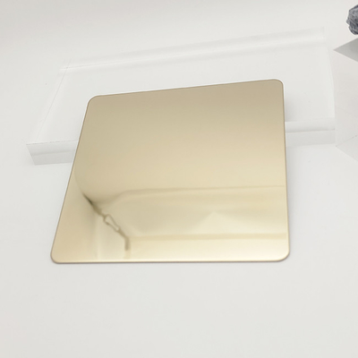 Hardware Zubehör 304 Edelstahlblech Eisenmetall NO.4 Spiegel 3,0 mm Dicke