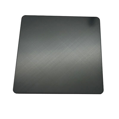 Guter Preis Kreuzschwarze Nano-Anti-Fingerabdrücke-Edelstahlplatte Online
