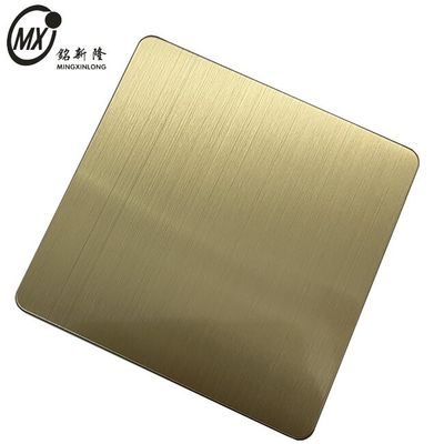 Guter Preis Brushed Hairline Farbe Edelstahl für den Bau Online