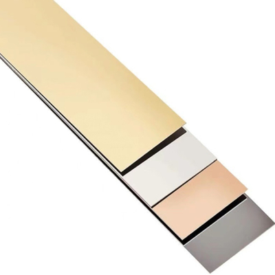 201 304 Color Stainless Steel Trim Strips For Background Wall , Ceiling , Whole House Wall Decoration