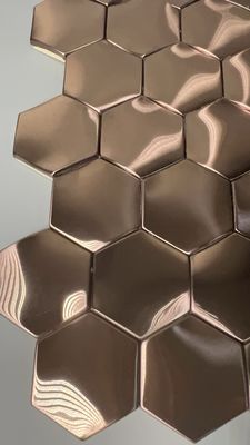 Guter Preis Innenraum-Teiler 8k Spiegel Edelstahlblechstärke 1 mm Roségold Online