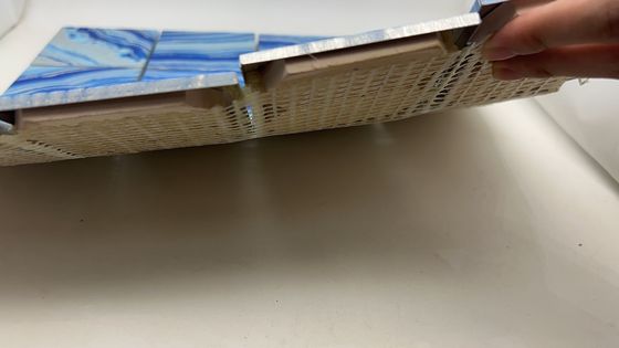 Guter Preis Aluminium Mosaikfliese 8k Spiegelblatt 300mm x 300mm PVD Beschichtung Online