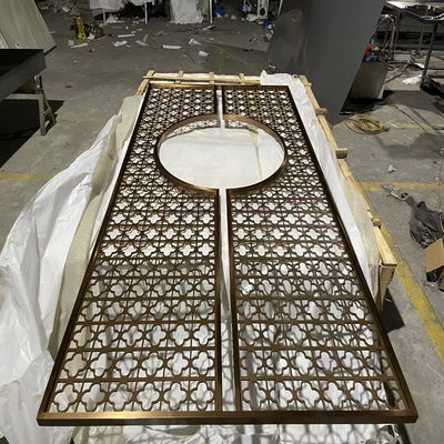 Guter Preis 304 201 Metall Haare Oberfläche Gold Edelstahl Bildschirm Wohnzimmer Trennwand Online