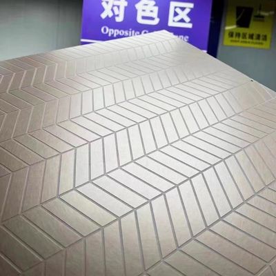 Guter Preis SUS angepasste 304er-Sliver-Etsch-Flächen-Aufzugsplatten aus Edelstahl Online