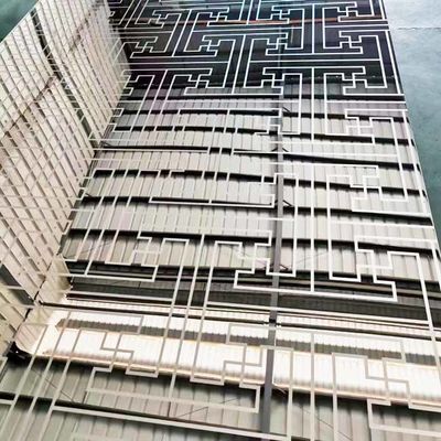 Guter Preis Silberne Farbe 316L aus Edelstahl für Hoteldekoration Online