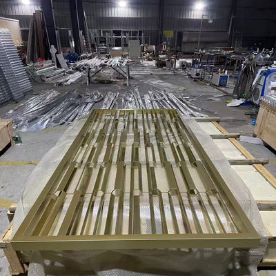 Guter Preis Edelstahl Spirale Kaltrollen Armbänder Stahl Metall Bildschirm Trennwand Größe angepasste Anforderung Online