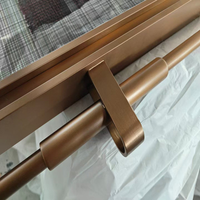 Bronze-Bürsteglas Metall Edelstahl Dekorationsbildschirm Private Trennwand