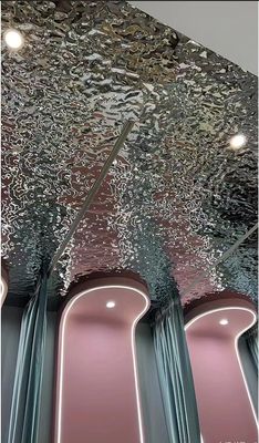 Guter Preis Wasserröpfchen Spiegel 8k 4*8ft 4*10 Ft Projekt Wanddeckung Decken Dekoration Edelstahlblech Online