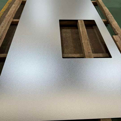 Foshan Fabrik 1mm 2mm 3mm Dicke 304 Aufgestaute Kratzfeste Oberfläche Lebensmittelqualität Edelstahlblech für Küche Tischwaschbecken