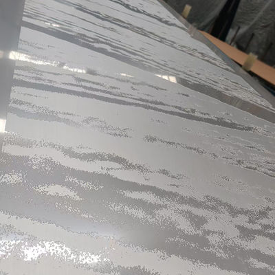 Guter Preis Anpassbar geätzte Edelstahlplatte 304 Dekorativ 0,25 bis 3 mm Blatt Edelstahl für Dekoration Online