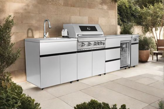 Guter Preis Aufgestellte, kratzfeste Küchentischplatte aus Edelstahl 316L Online