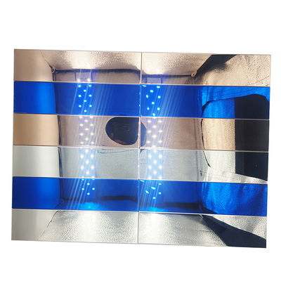 Luxury  High-Gloss Light-ReflectiveMetal Mirror Mosaic Tiles - Mixed  Mosaics For Accent Walls, Home Decor & Commercial Spaces