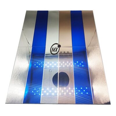 Luxus-Hochglanz-Lichtreflektierende Metallspiegel Mosaikfliesen - Mischmosaiken für Akzentwände, Wohnkultur und Geschäftsräume