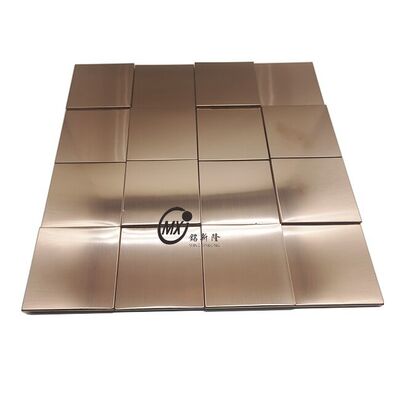 Guter Preis 304 201 Edelstahl Mosaik Korrosionsbeständig und Wasserdicht für Restaurant Hotel Badezimmer Kunst Wanddekoration Online