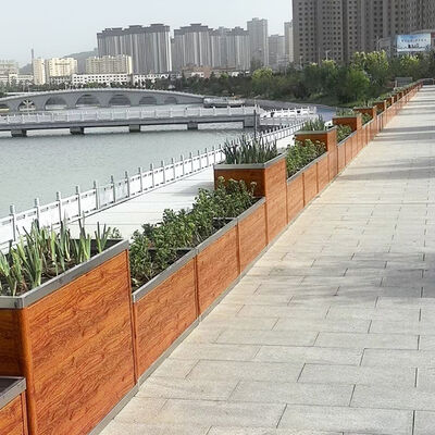 Guter Preis Maßgefertigtes vertikales Gartenwand-Pflanzkastensystem aus Edelstahl Online